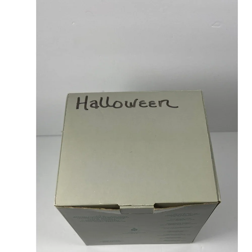 Partylite Pumpkin Tealight House P7316 Halloween Ceramic Candle With Box - Picture 13 of 13